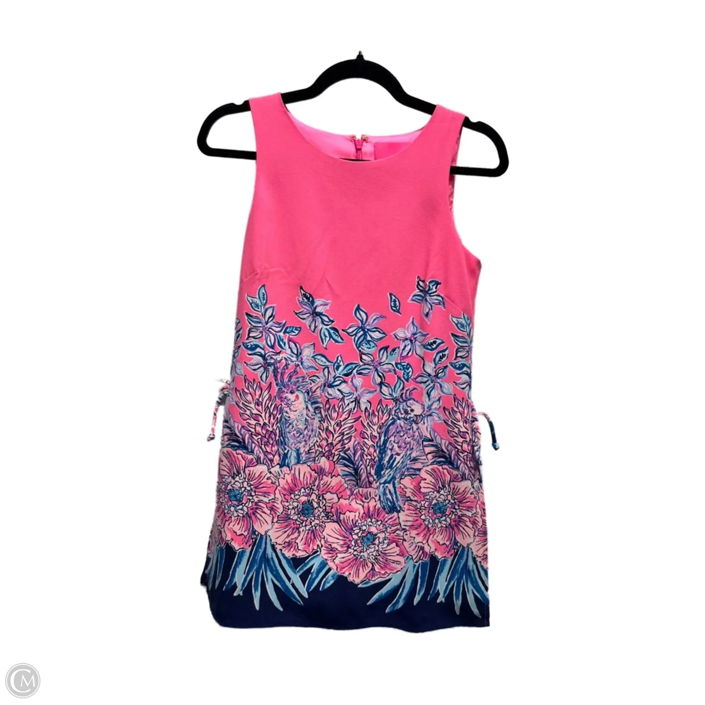 Romper Designer By Lilly Pulitzer In Blue & Pink, Size: Xxs