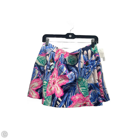 Skirt Designer By Lilly Pulitzer In Blue & Pink, Size: L