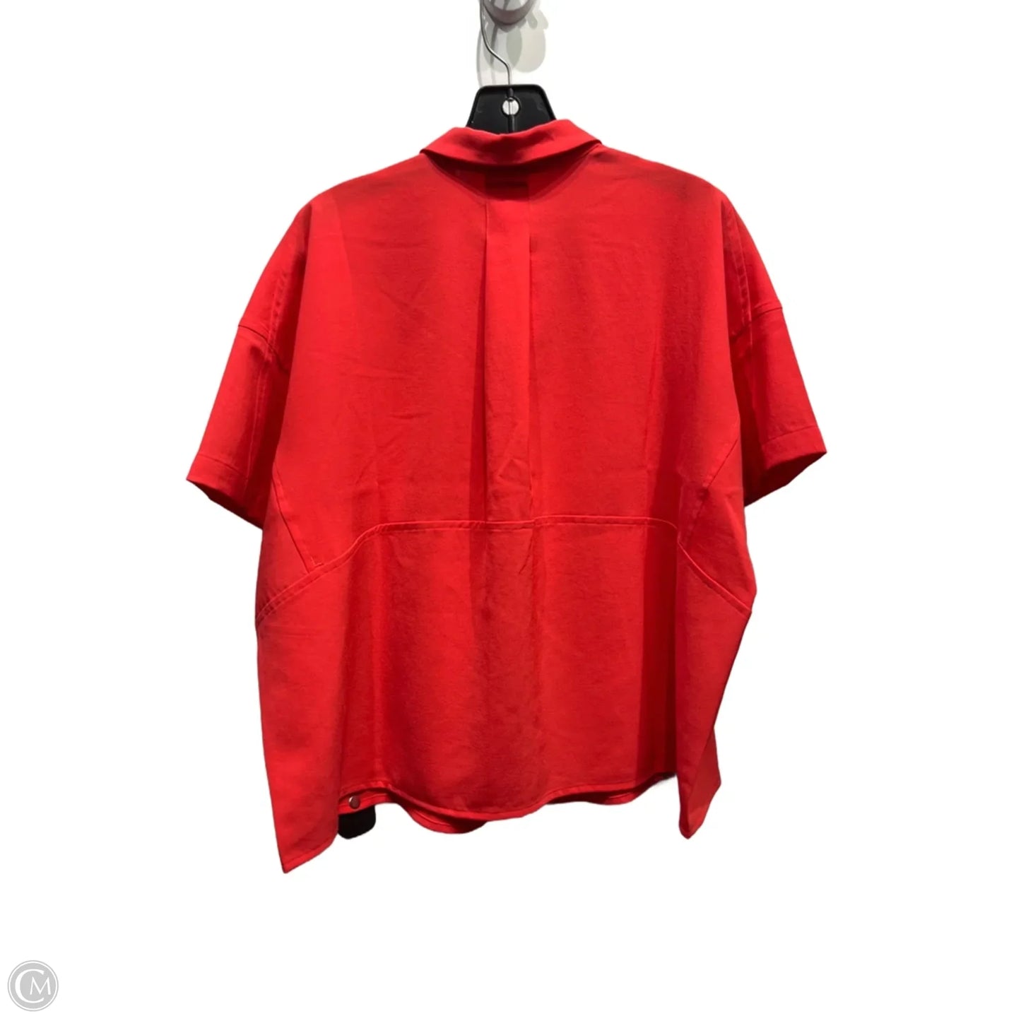 Top Short Sleeve By Lululemon In Coral, Size: 6