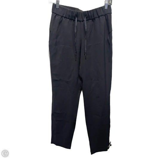 Athletic Pants By Lululemon In Black, Size: 4