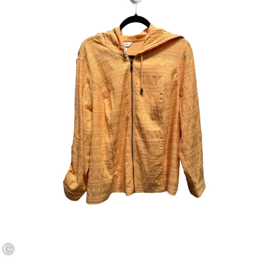 Sweatshirt Hoodie By Cj Banks In Orange, Size: 1x