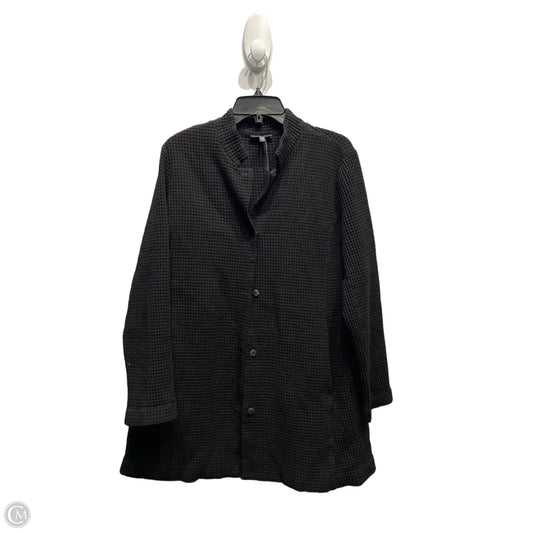 Jacket Other By Eileen Fisher In Black, Size: L