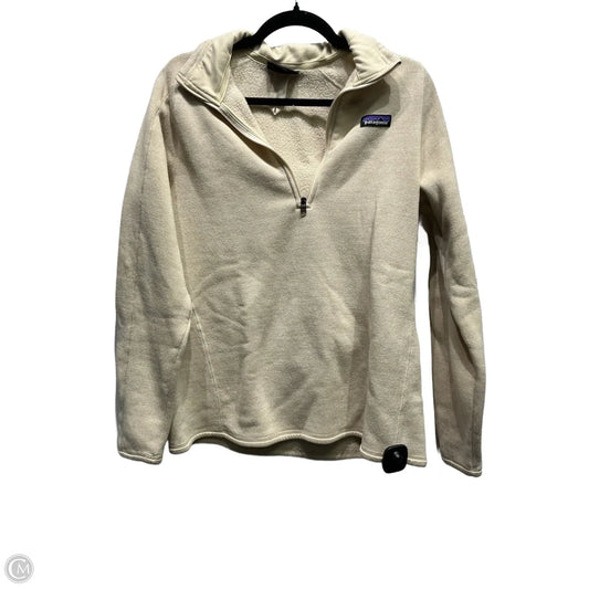 Jacket Fleece By Patagonia In Tan, Size: L