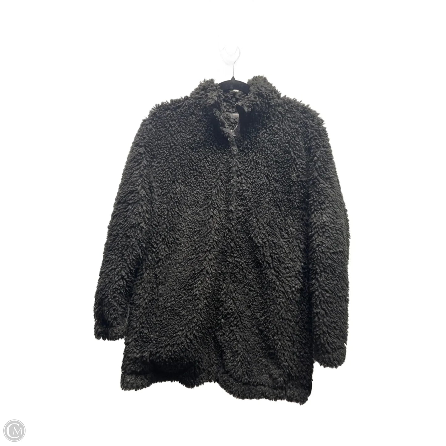 Jacket Fleece By Banana Republic In Black, Size: Xs