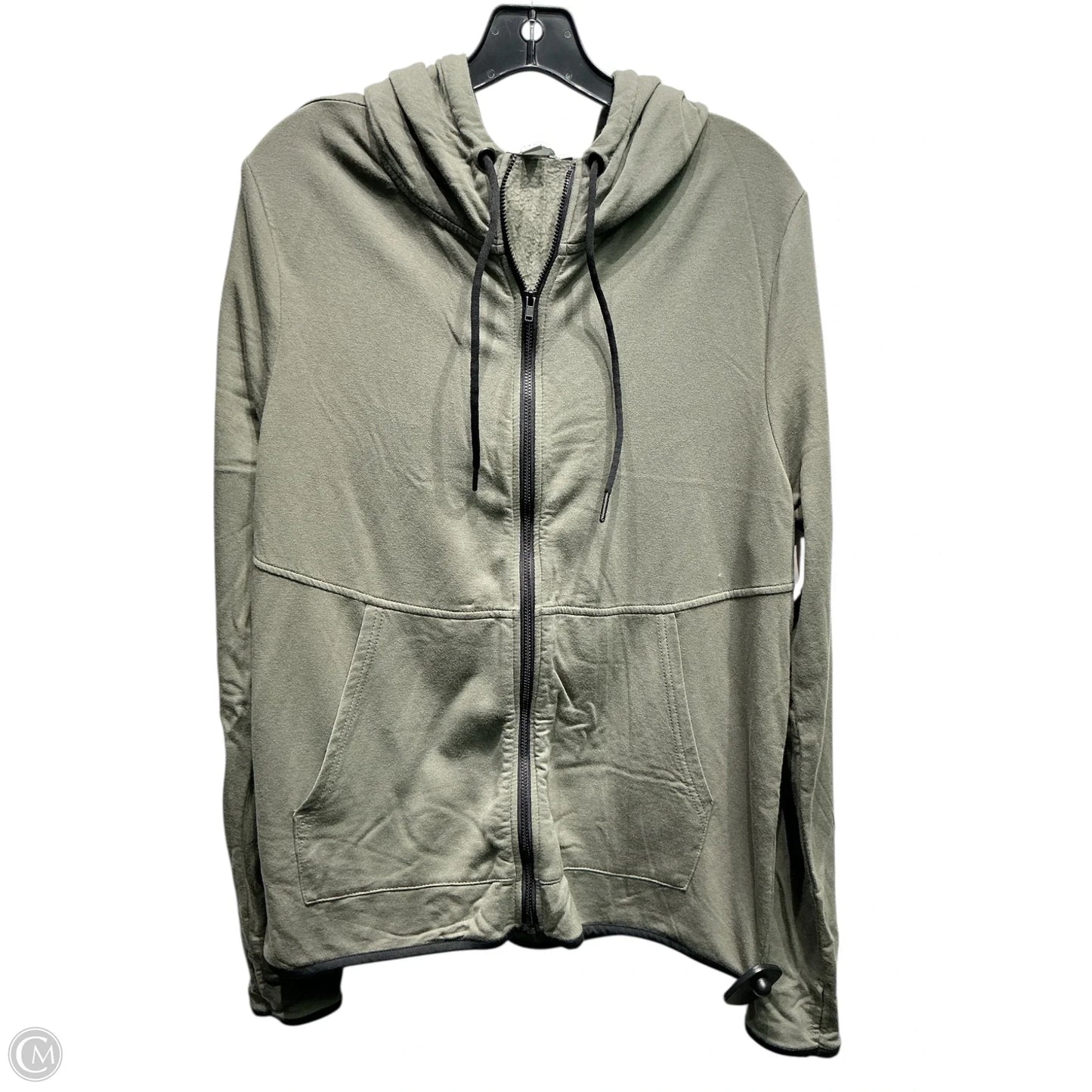 Sweatshirt Hoodie By Threads 4 Thought In Green, Size: L