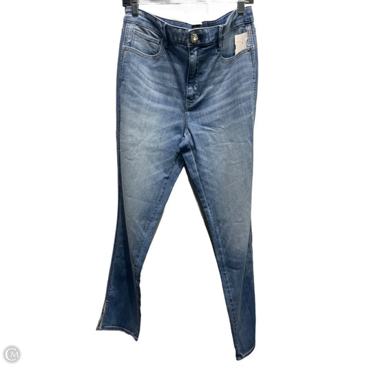 Jeans Skinny By White House Black Market In Blue Denim, Size: 14