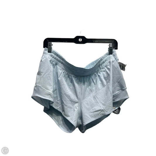 Athletic Shorts By Lululemon In Blue, Size: 14