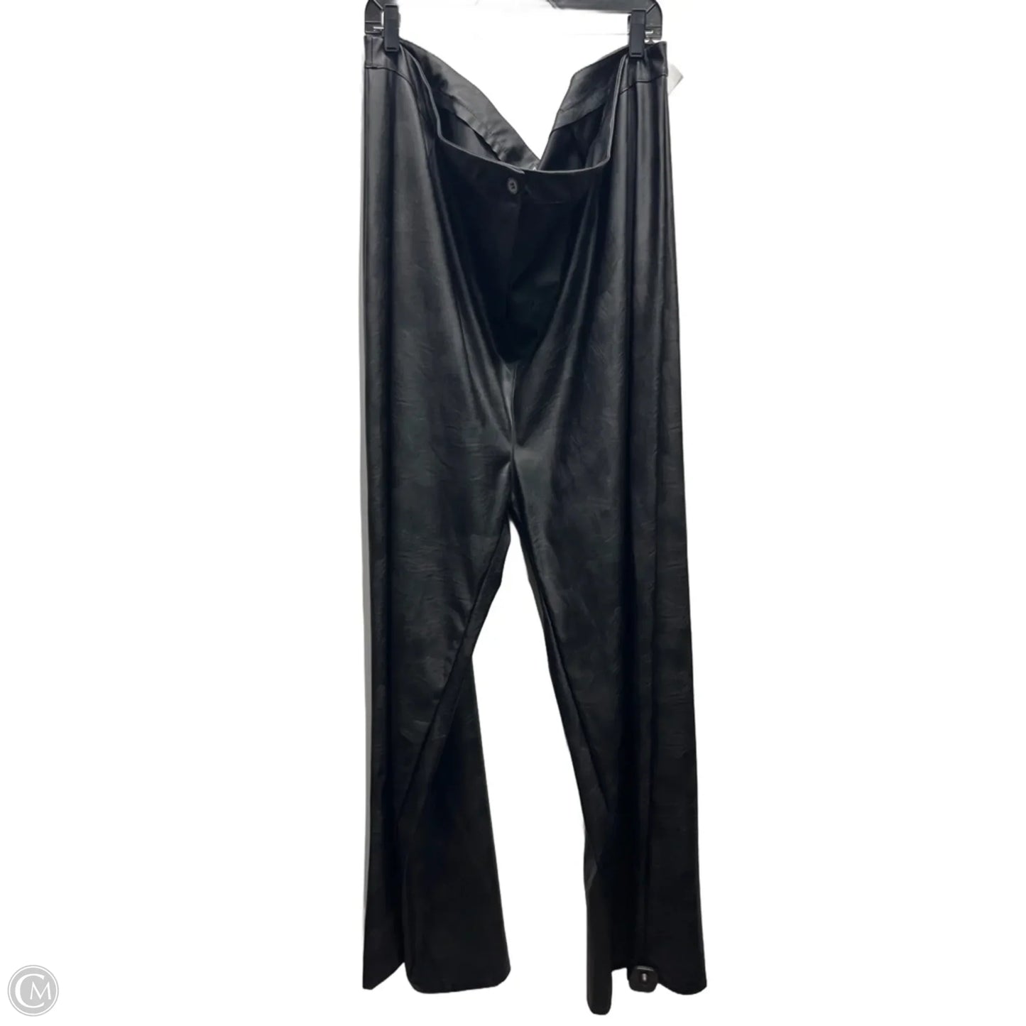 Pants Wide Leg By Boohoo Boutique In Black, Size: 24