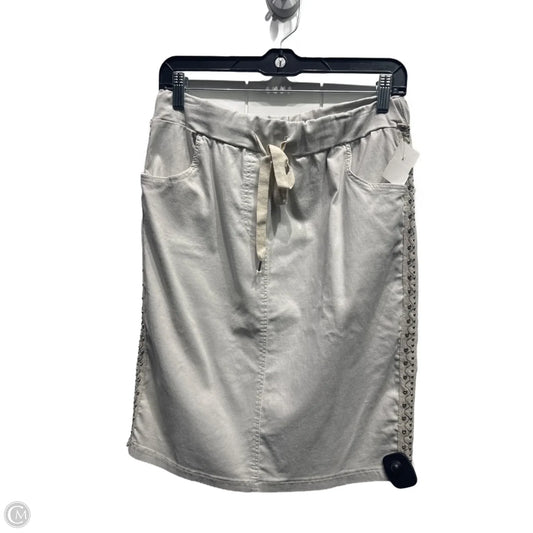Skirt Mini & Short By M Made In Italy In Grey, Size: L