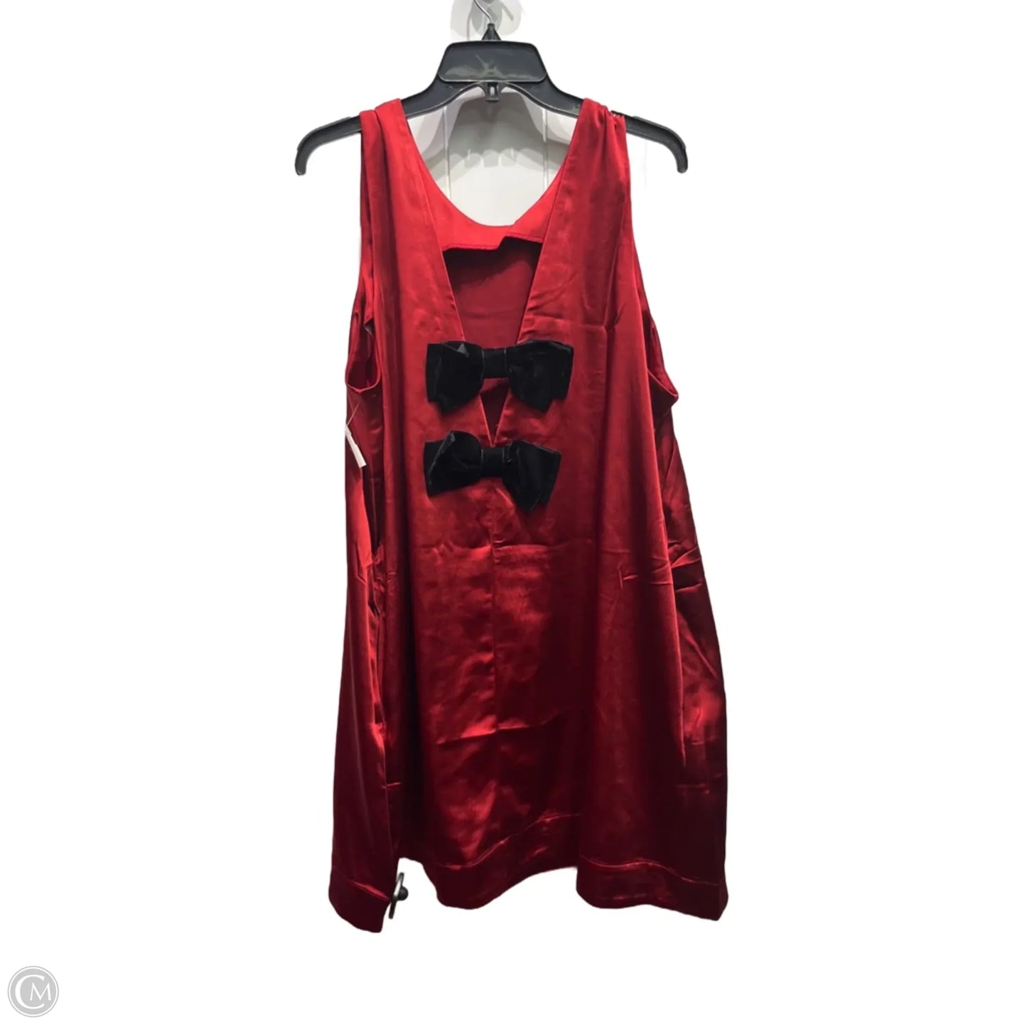 Dress Party Short By Old Navy In Black & Red, Size: Xl