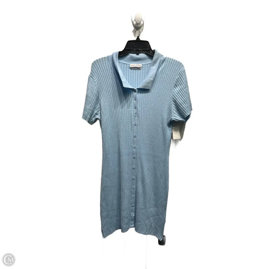 Dress Casual Short By Urban Outfitters In Blue, Size: L