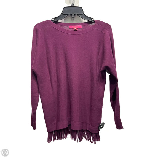 Sweater Designer By Lilly Pulitzer In Purple, Size: Xs