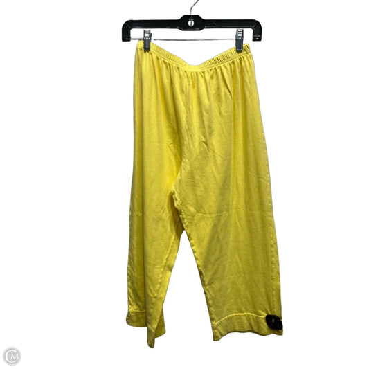 Capris By Fresh Produce In Yellow, Size: M