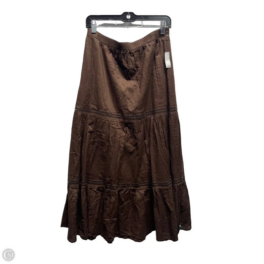 Skirt Maxi By Old Navy In Brown, Size: M
