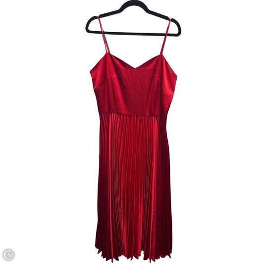 Dress Party Midi By Gianni Bini In Red, Size: 10