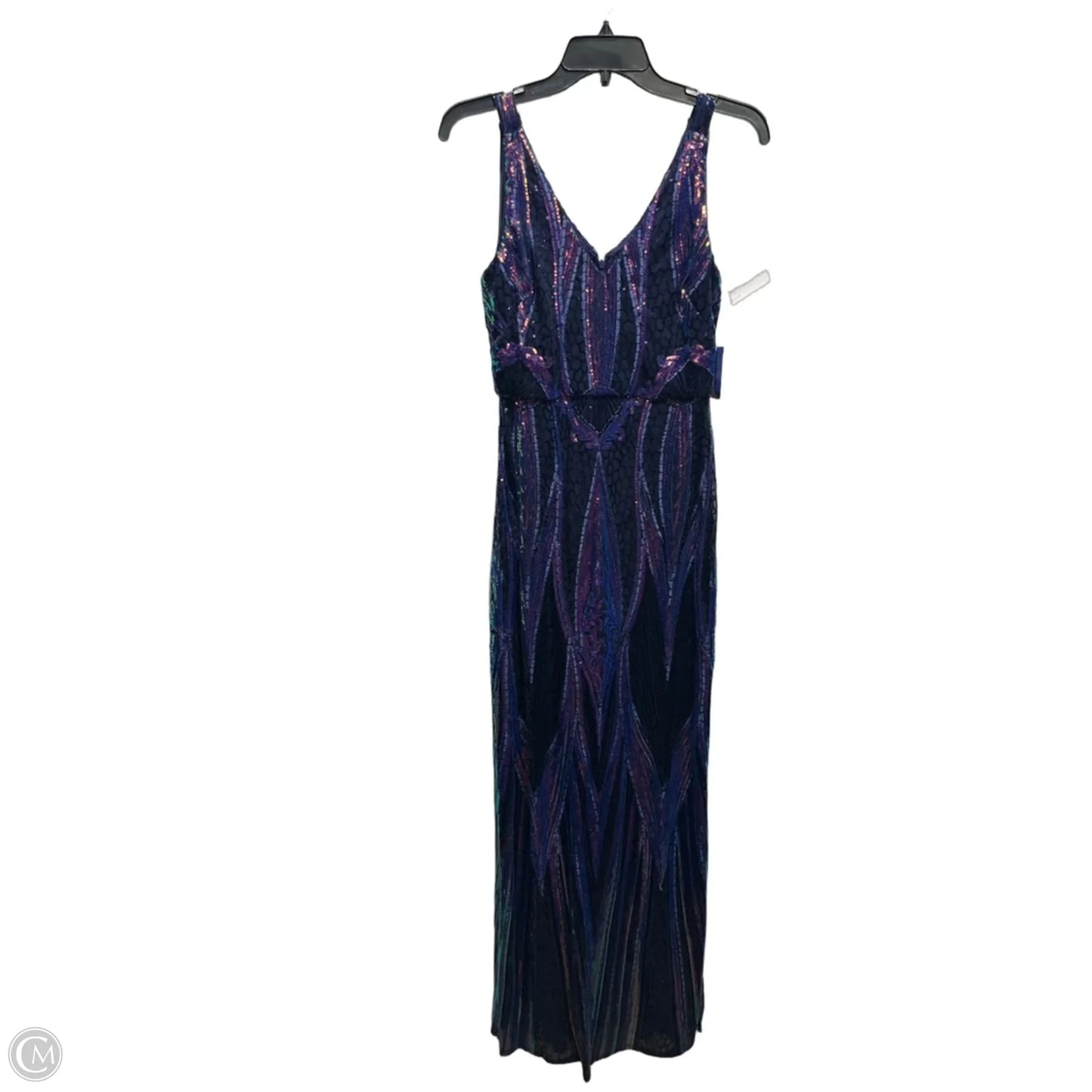 Dress Party Long By nightway In Navy, Size: 8