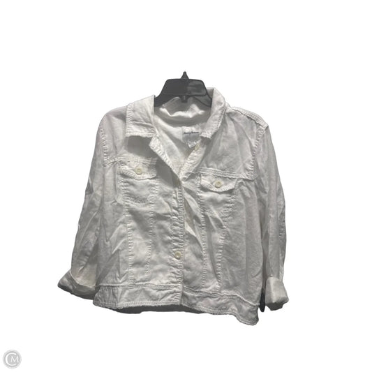 Jacket Other By Tommy Bahama In White, Size: Xl