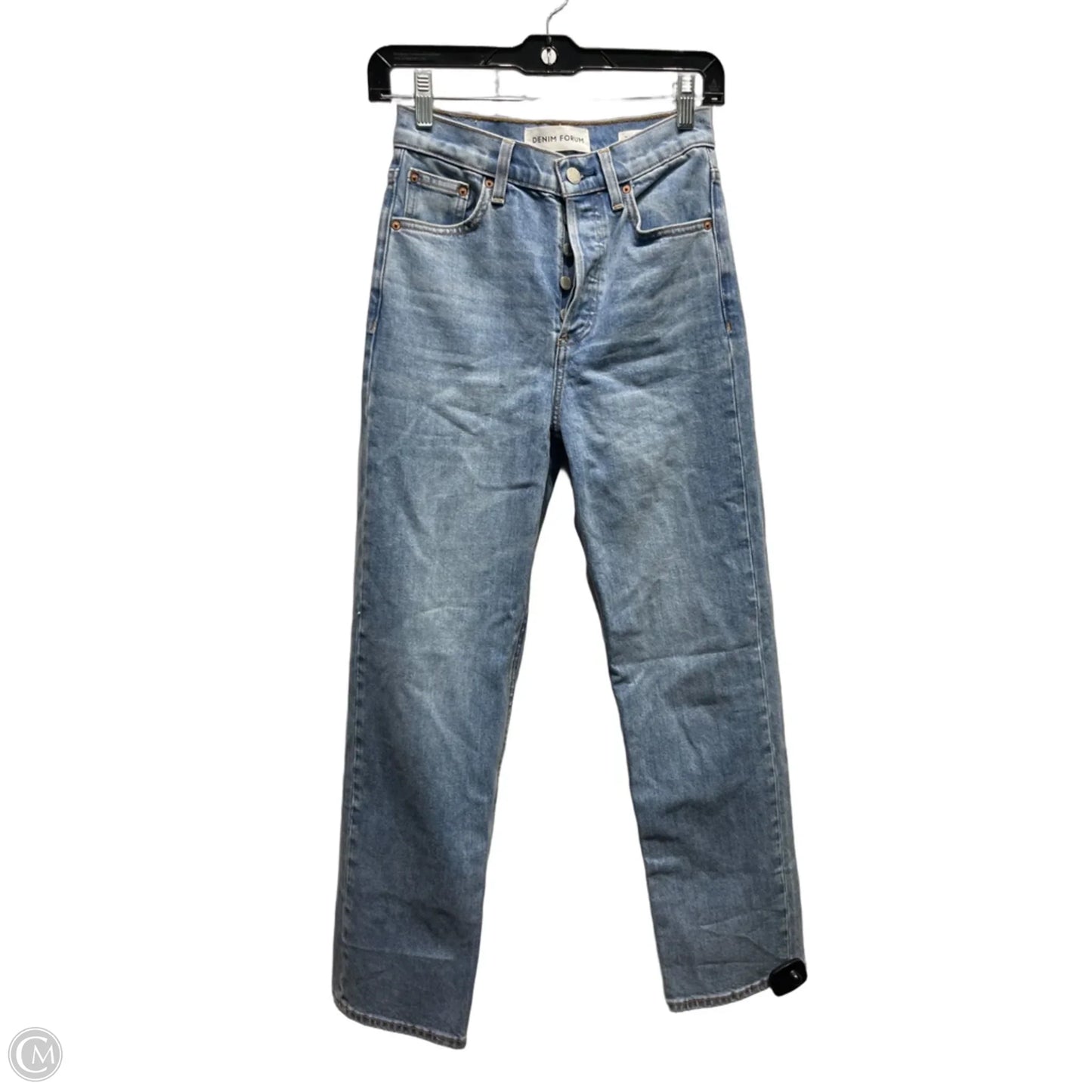 Jeans Straight By Aritzia In Blue Denim, Size: 2