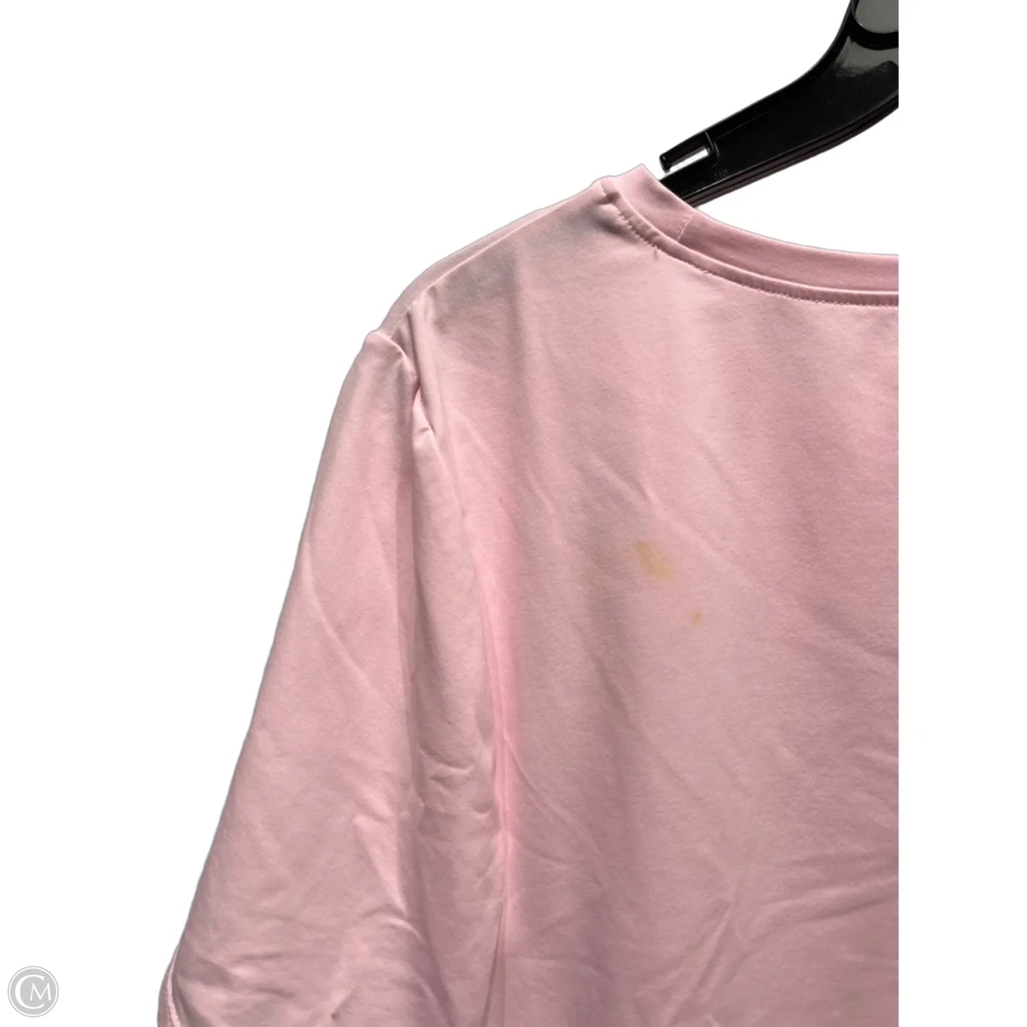 Top Short Sleeve Designer By Lilly Pulitzer In Pink, Size: Xl