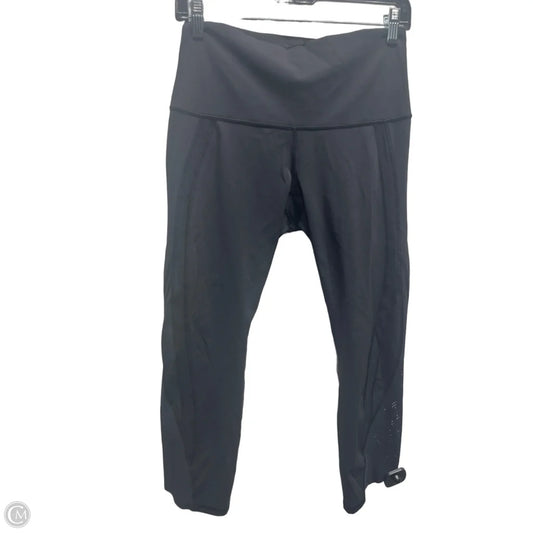 Athletic Capris By Lululemon In Black, Size: 8