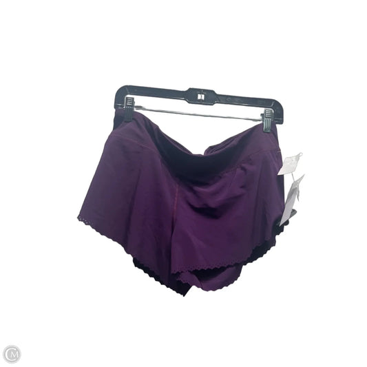 Athletic Shorts By Lululemon In Purple, Size: 8
