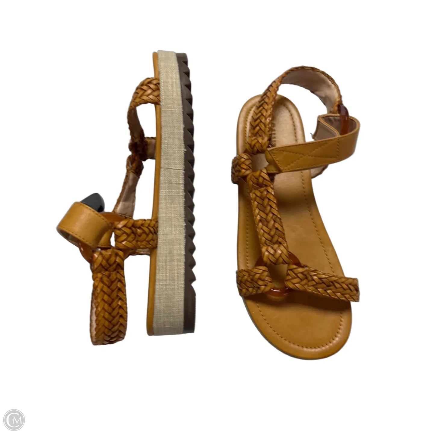Sandals Flats By Schutz In Tan, Size: 7