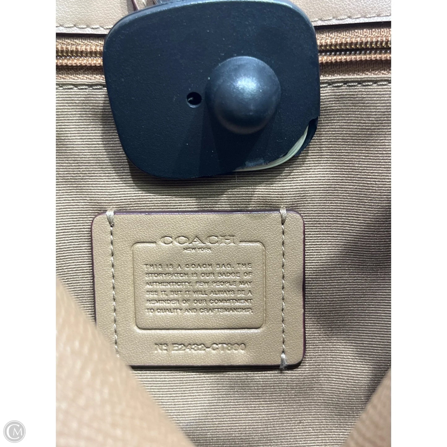 Crossbody Designer By Coach, Size: Medium