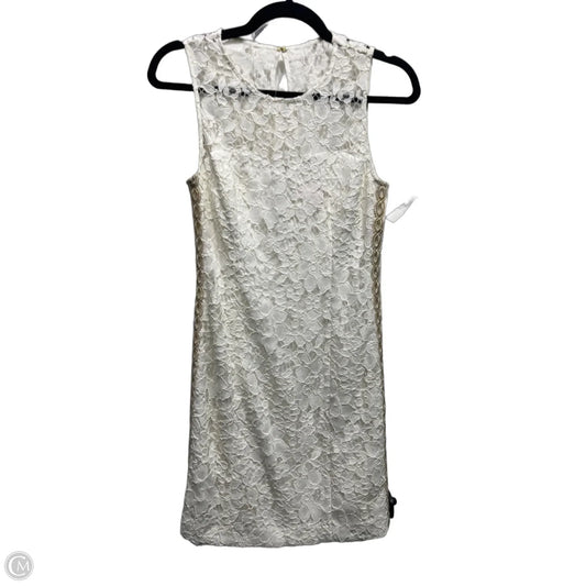 Dress Designer By Lilly Pulitzer In Gold & Tan, Size: 0