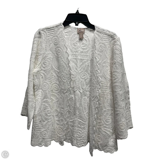 Cardigan By Chicos In White, Size: M