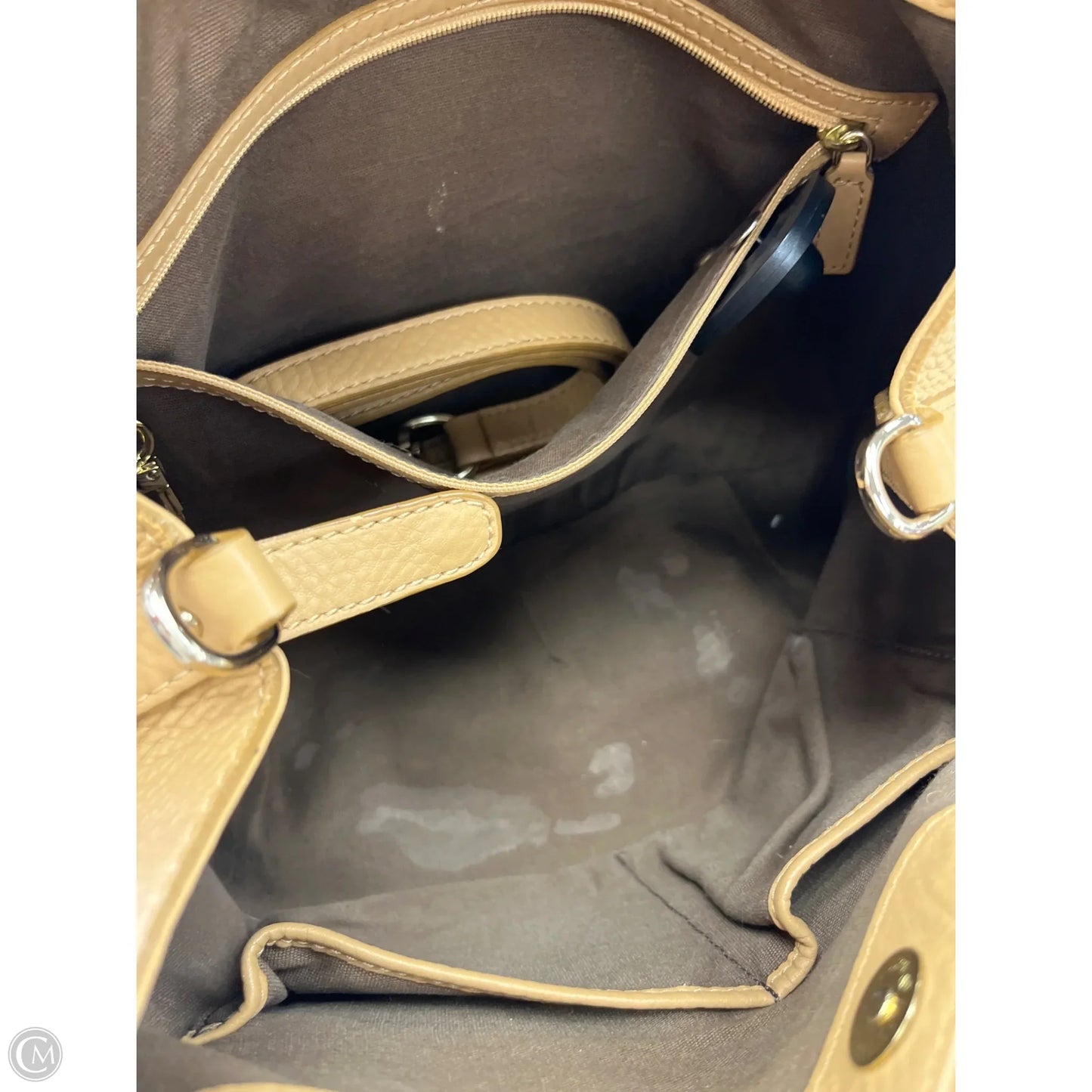 Handbag Leather By Cole-haan, Size: Medium