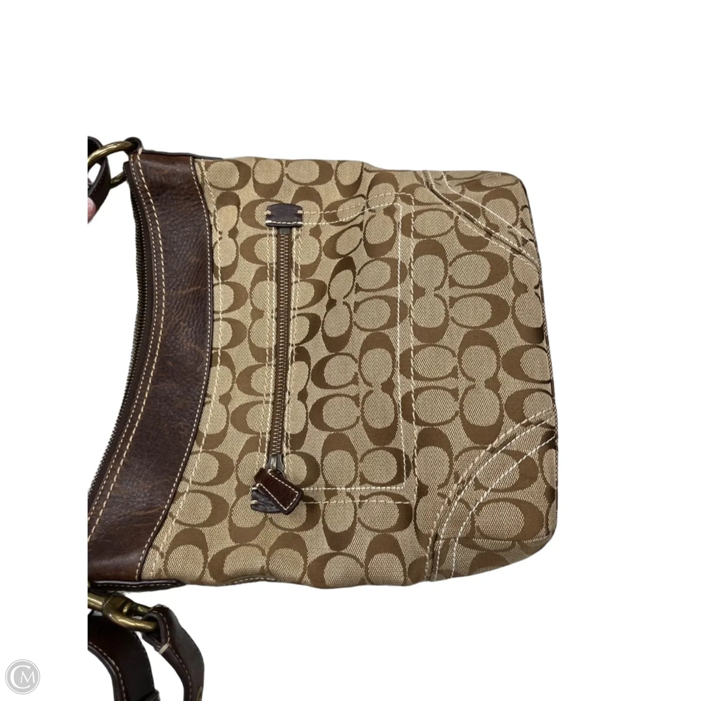 Crossbody Designer By Coach, Size: Medium