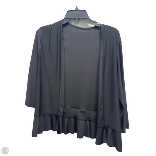 Cardigan By candise cole designs -  In Black, Size: Large