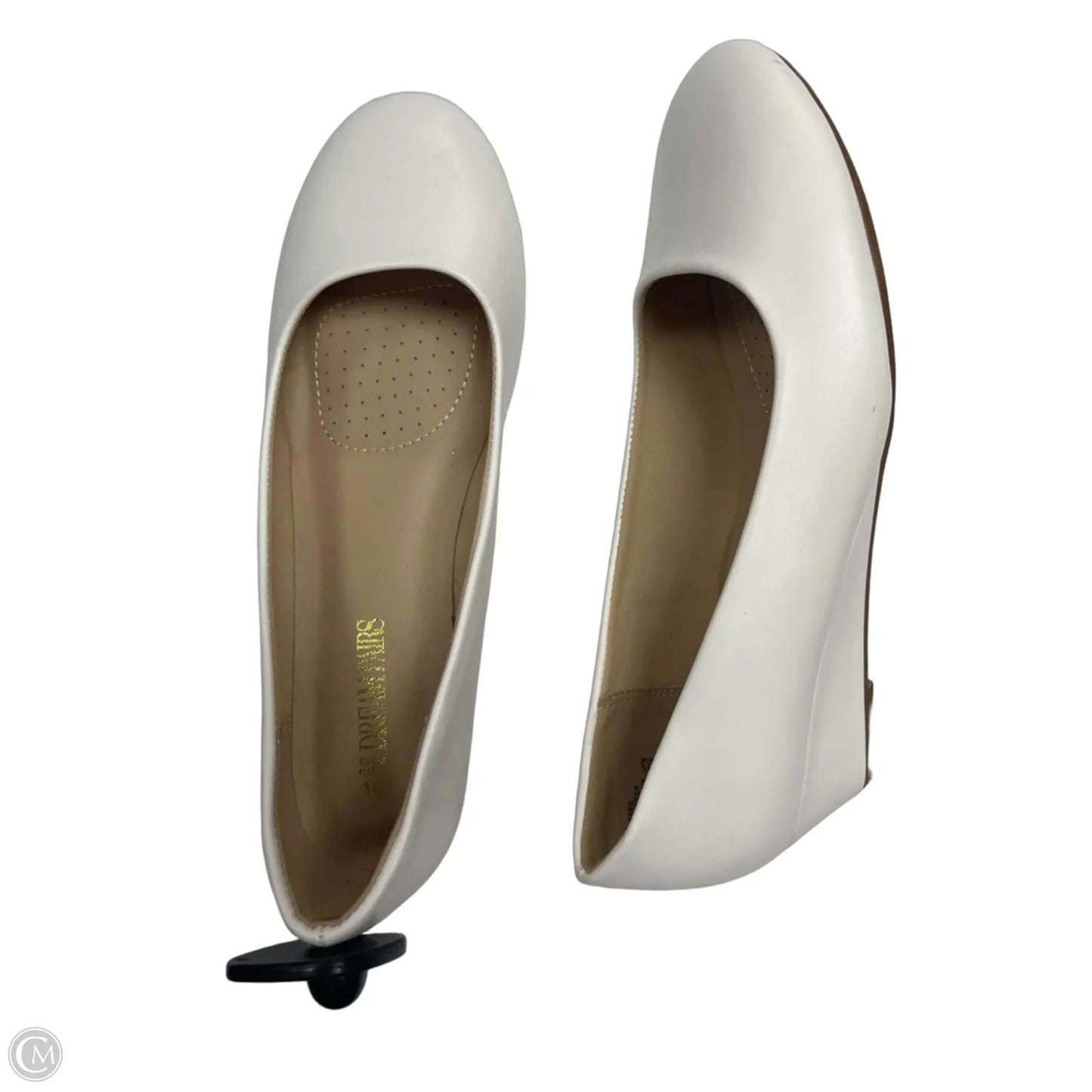 Shoes Heels Wedge By Dream Pairs In White, Size: 10