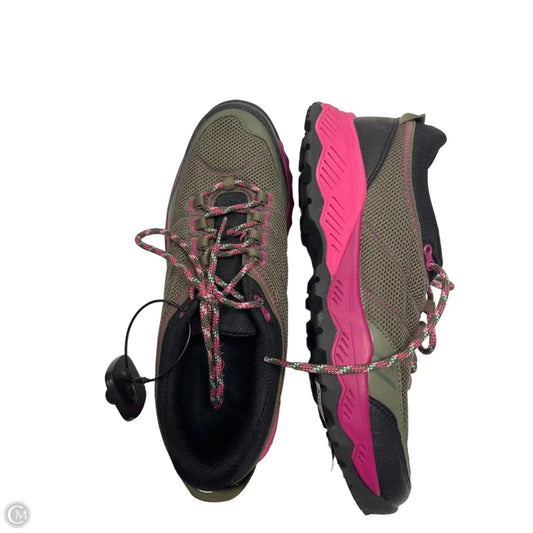 Shoes Athletic By Vionic In Green & Pink, Size: 10