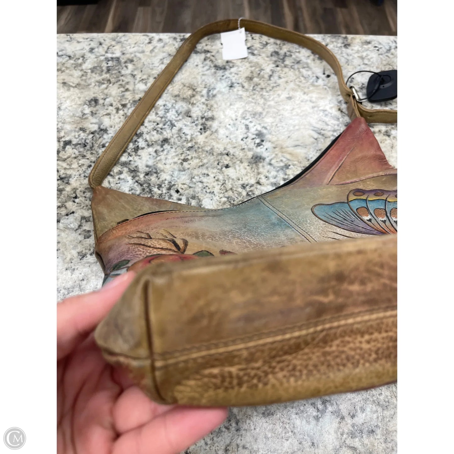 Crossbody By Anuschka, Size: Medium