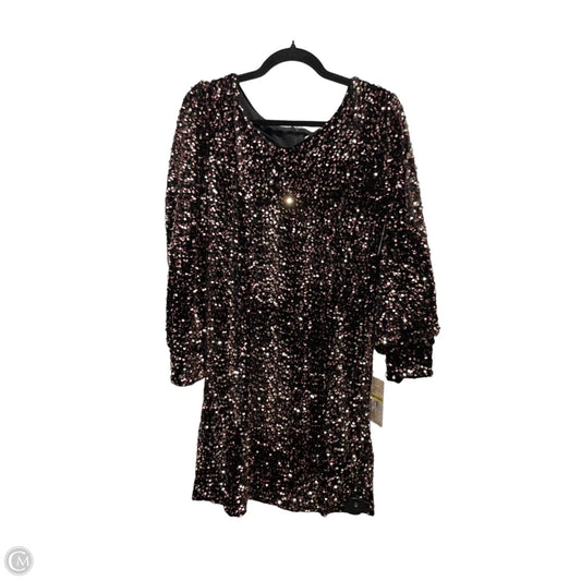 Dress Party Short By Nanette By Nanette Lepore In Black & Pink, Size: 14