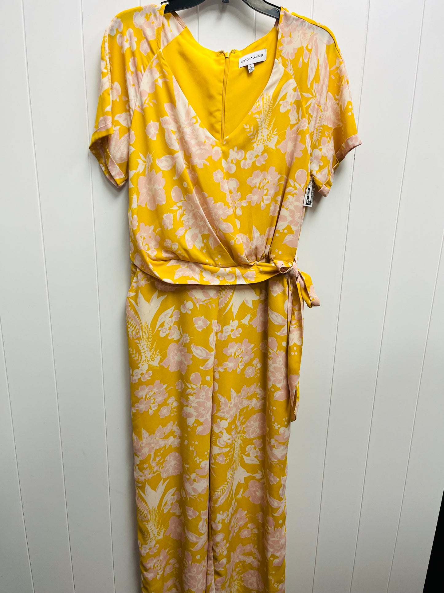 Jumpsuit By Gibson And Latimer In Yellow, Size: L