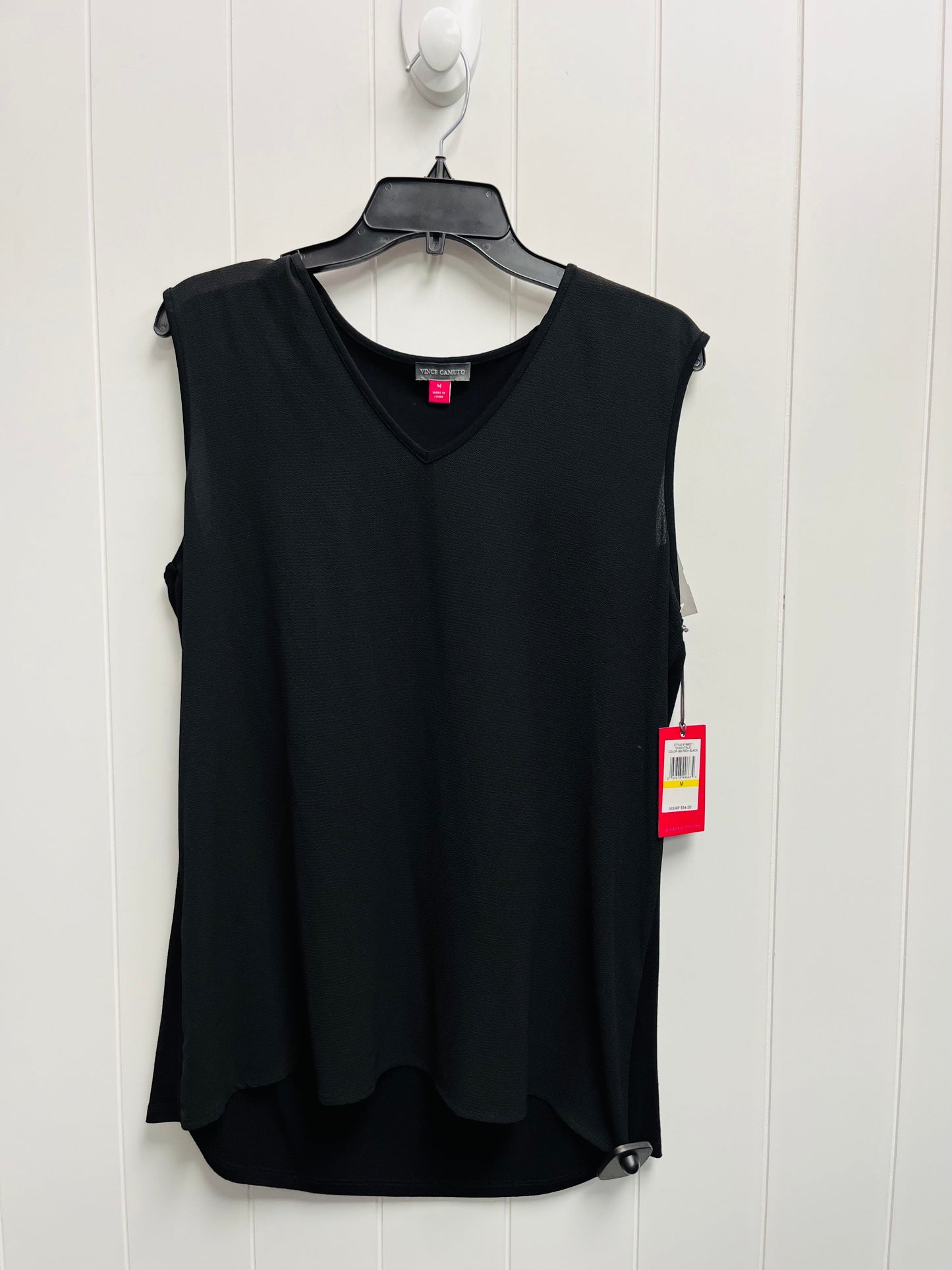 Black Top Short Sleeve Vince Camuto, Size 0