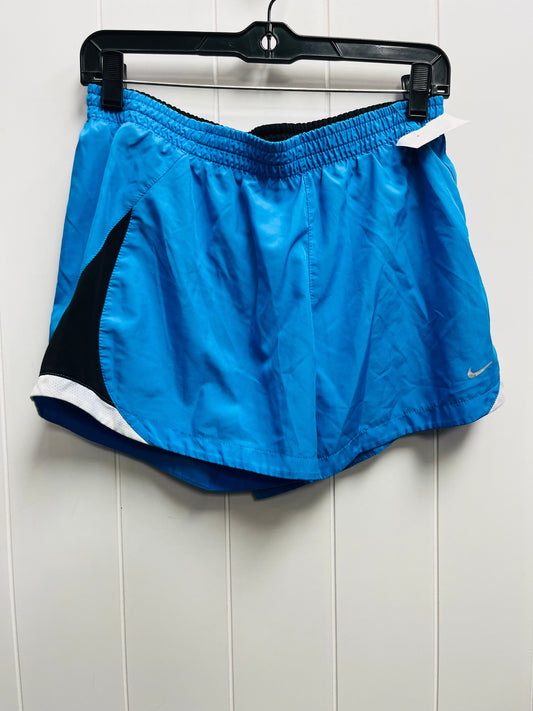 Blue Athletic Shorts Nike Apparel, Size M