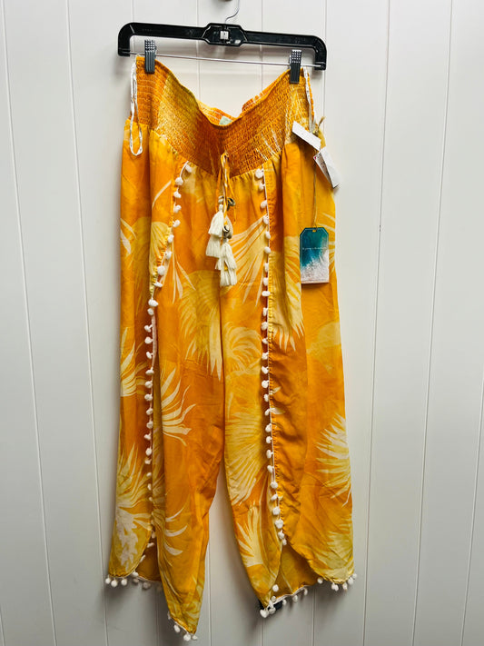 Yellow Swimwear Cover-up TRUE DESTINATIONS, Size Xl