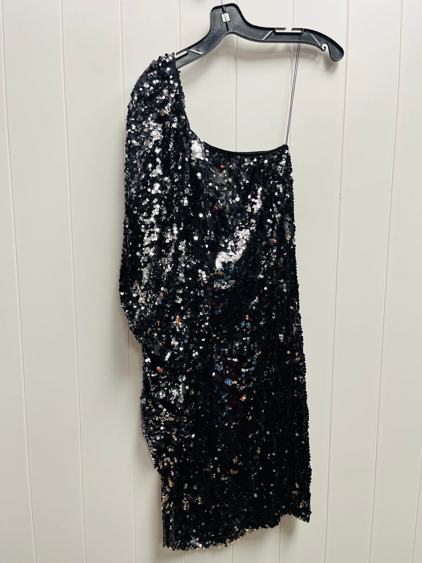 Black Dress Party Short Aidan Mattox, Size 14