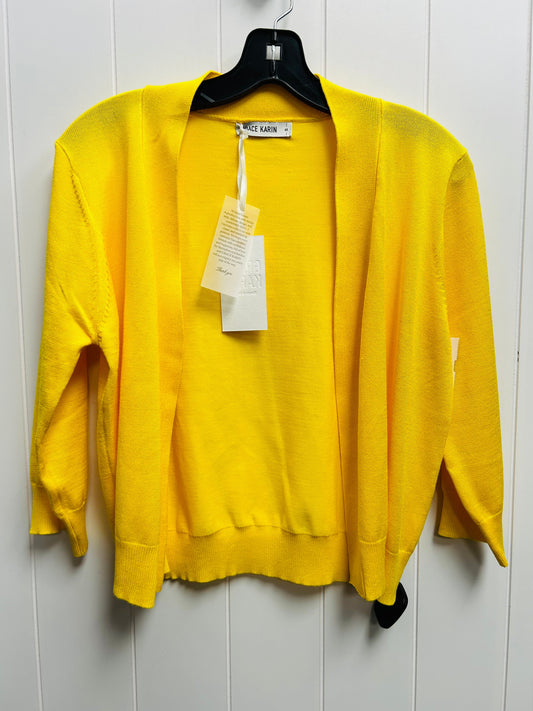 Yellow Sweater Cardigan Grace Karin, Size S