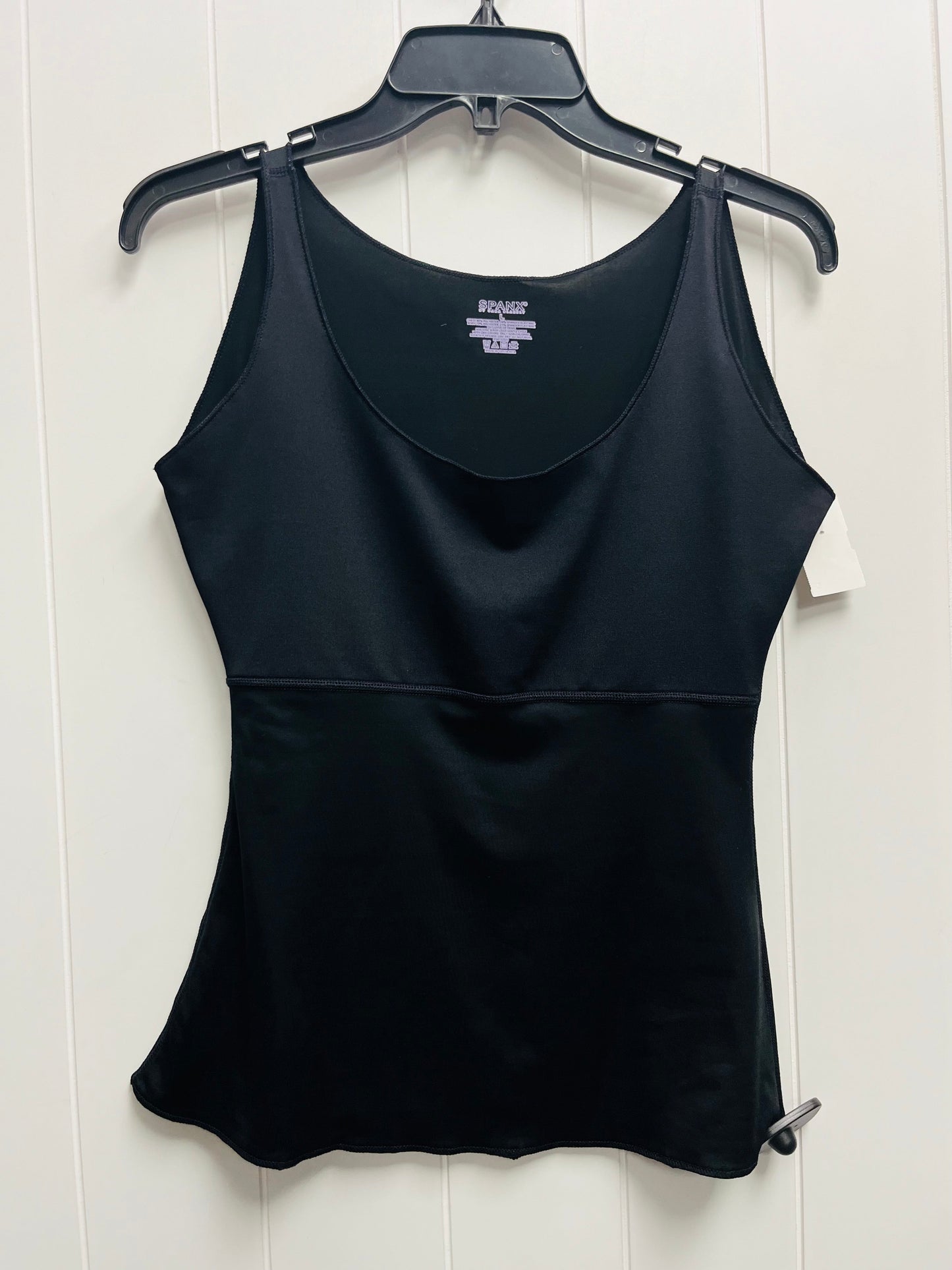 Top Short Sleeve Basic By Spanx In Black, Size: L