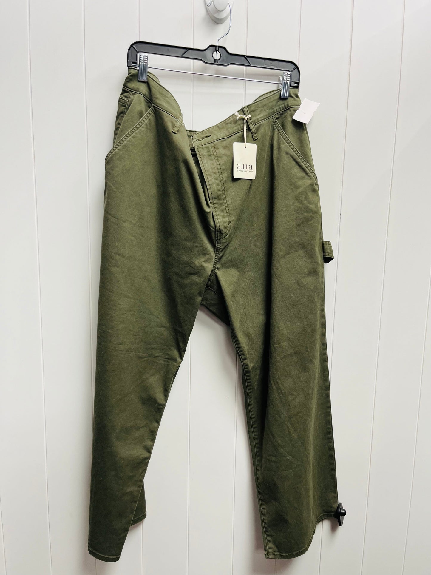 Pants Chinos & Khakis By Ana In Green, Size: 18