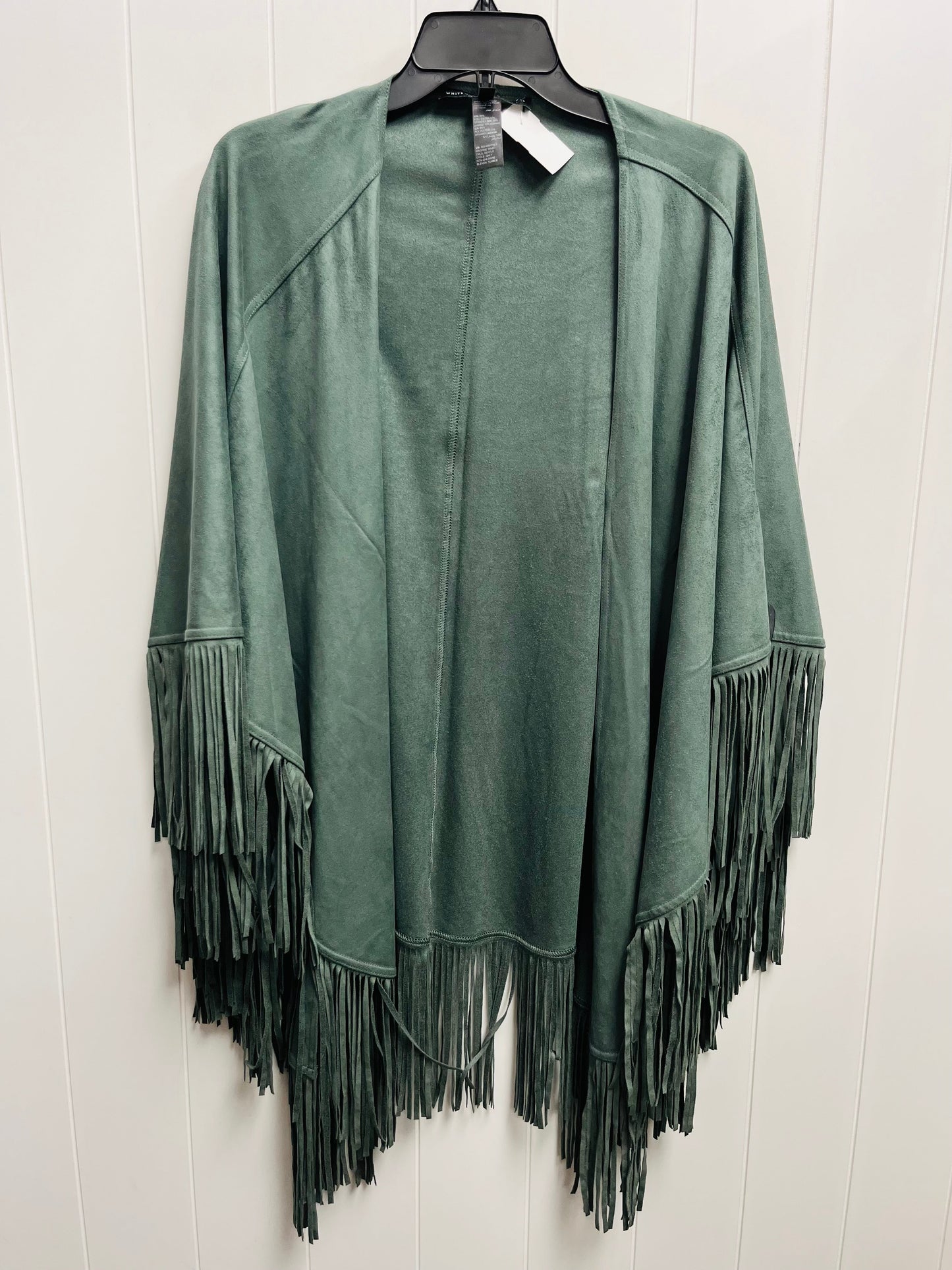 Shawl By White House Black Market In Green, Size: Osfm