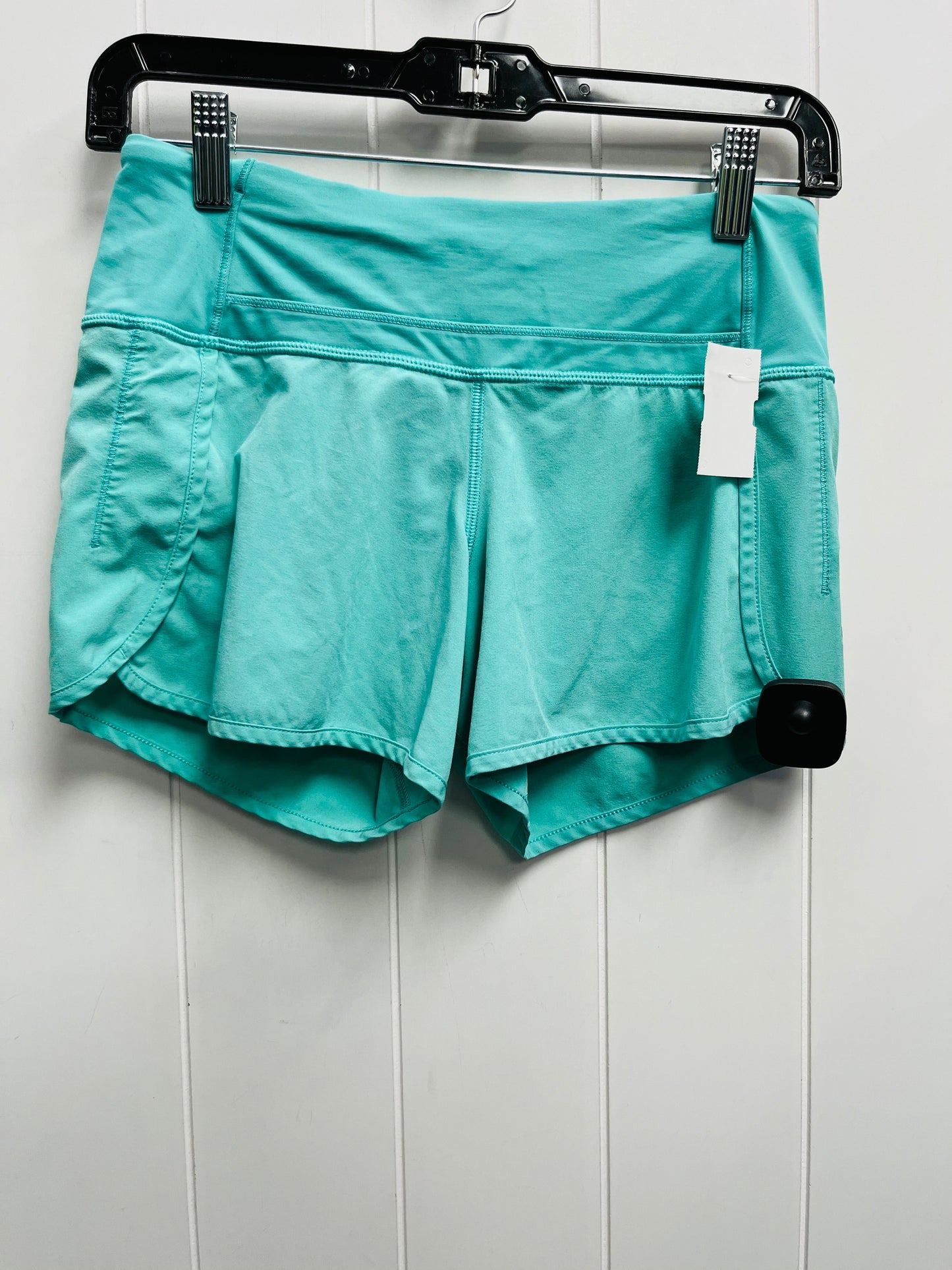 Athletic Shorts By Lululemon In Green, Size: 2