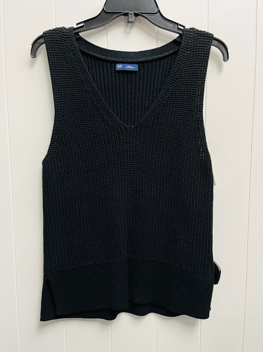 Top Sleeveless By Gap In Black, Size: S