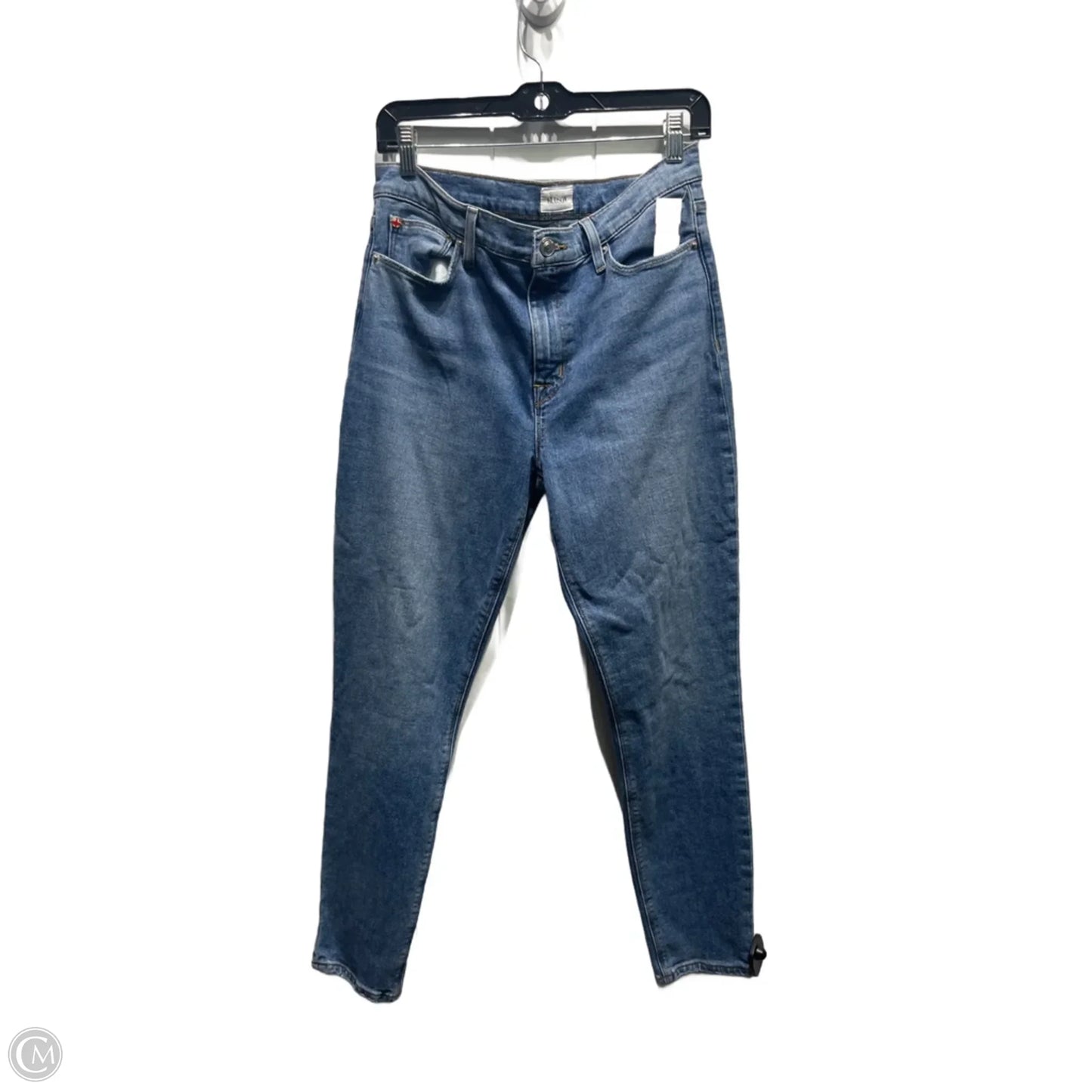 Jeans Straight By Hudson In Blue Denim, Size: 8