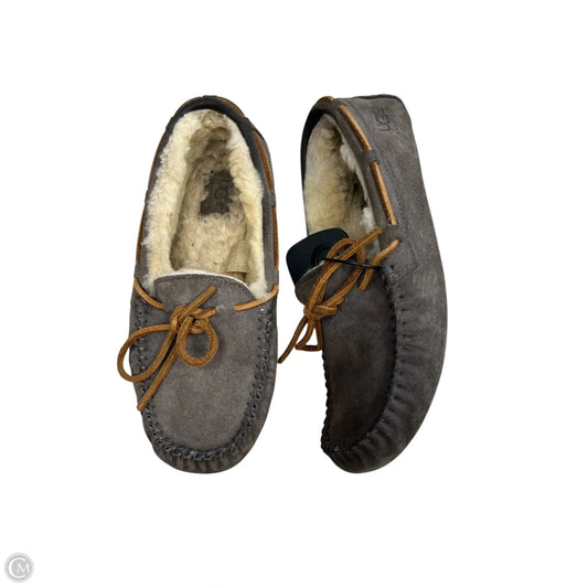 Shoes Designer By Ugg In Grey, Size: 6