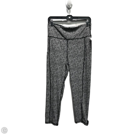 Pants Designer By Lilly Pulitzer In Black & White, Size: L